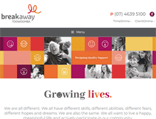 Tablet Screenshot of breakawaytmba.org